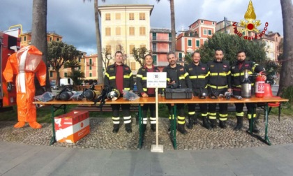 "Vai Tranquillo", piccoli pompieri a Santa Margherita