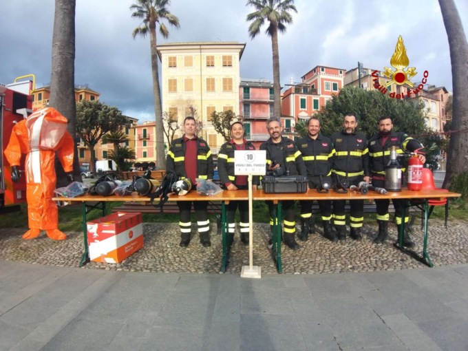 “Vai Tranquillo”, piccoli pompieri a Santa Margherita