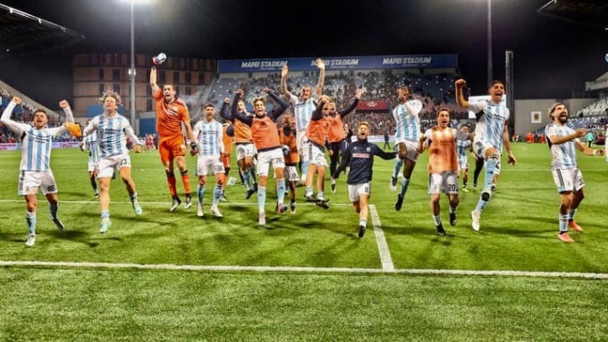 L’Entella vince a Reggio, ora è a -3 dalla capolista
