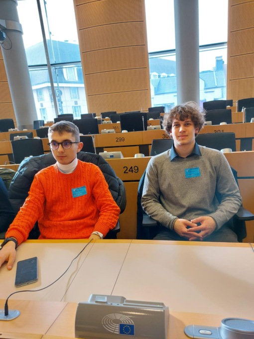 Una rappresentanza del Liceti di Rapallo al Parlamento Europeo