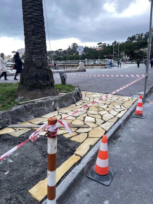 Rapallo, terminati i lavori sul lungomare