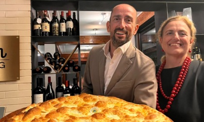 Premio "Maestro del Commercio" alla famiglia Carbone, titolare del ristorante "Manuelina"