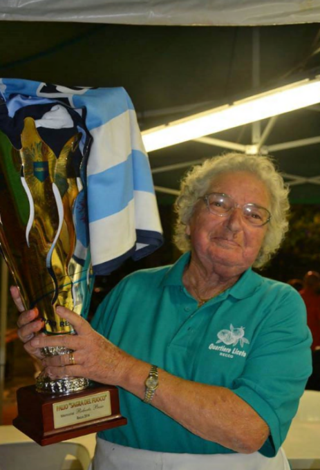 Recco piange Maria Guglieri