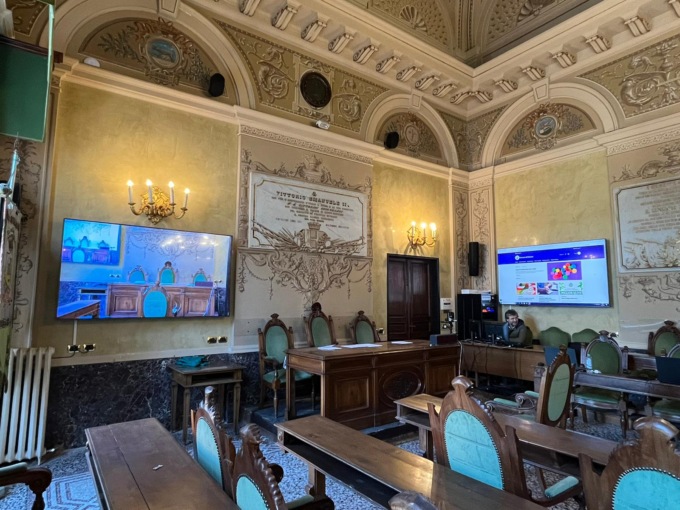 Operativa la nuova sala multimediale del Consiglio Comunale