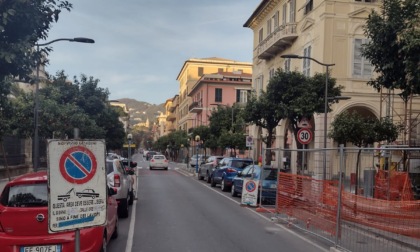 Potatura piante in viale Millo a Chiavari, attenzione al divieto di sosta
