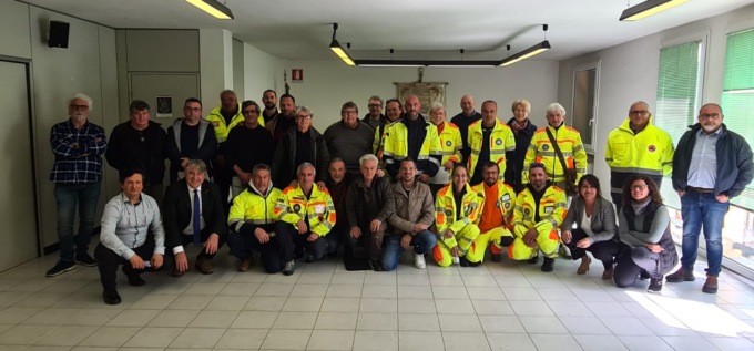 Terminato il corso volontari Protezione Civile