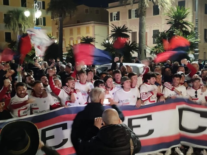Sestri Levante, domenica 7 maggio la grande festa per la storica promozione