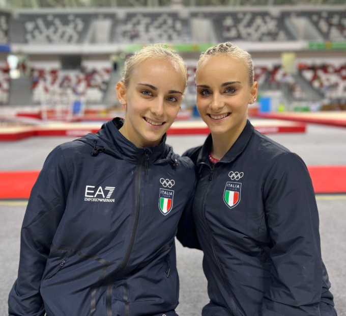 Oro e argento per le gemelle genovesi Alice e Asia D’Amato