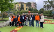 Rapallo, inaugurati i nuovi giochi al Parco De Martino