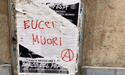 Scritte minatorie degli anarchici contro il sindaco Bucci