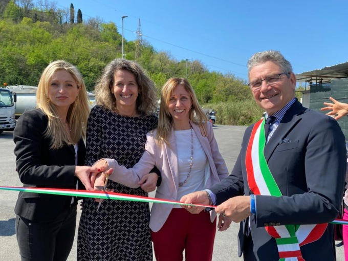 Recco, inaugurata la nuova sede di Amiu