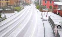 Il ritorno del freddo: Tigullio sotto la grandine, neve in Val d'Aveto