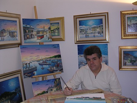 Lutto a Genova, è mancato il pittore naïf Marino Di Fazio