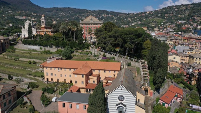 Riaperto il portale a mare e il porticato di Villa Durazzo
