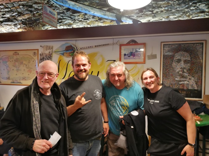 Chris Slade degli AC/DC a Chiavari