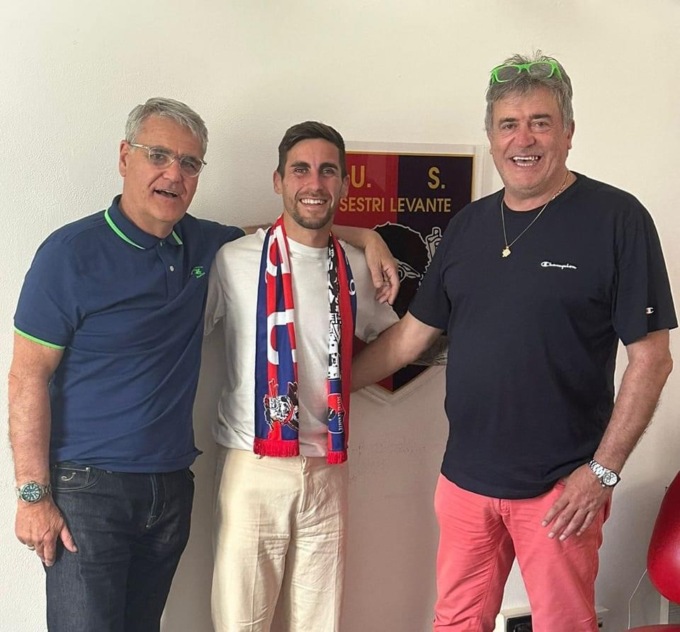 US Sestri Levante, raggiunto l’accordo con il centrocampista Candiano