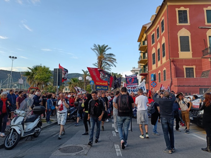 Sestri Levante in serie C, grande festa: foto e video
