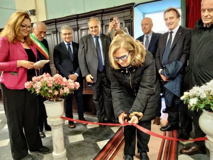 Sori, scoperta la targa sulla casa natale di Ugo Attardi