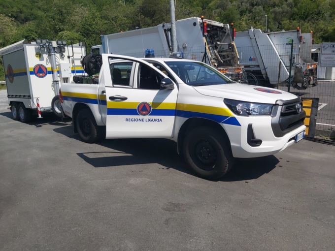 Protezione Civile di Recco in Emilia Romagna per aiutare le popolazioni alluvionate