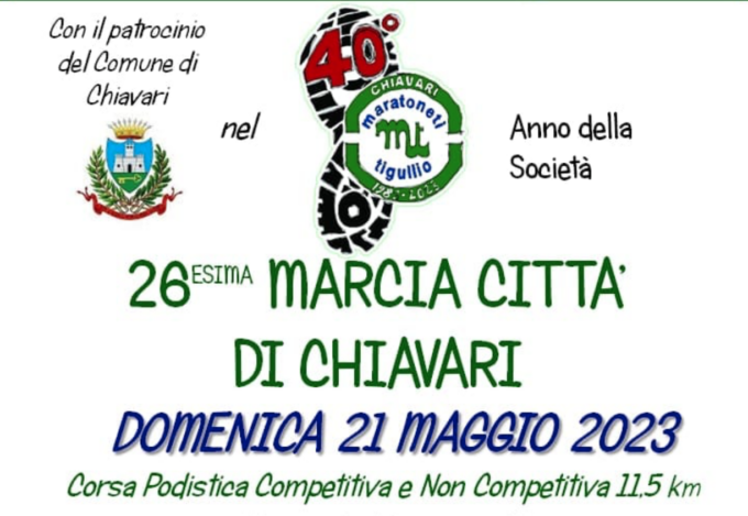 40 anni di Maratoneti del Tigullio, la 26esima edizione della Marcia Città di Chiavari