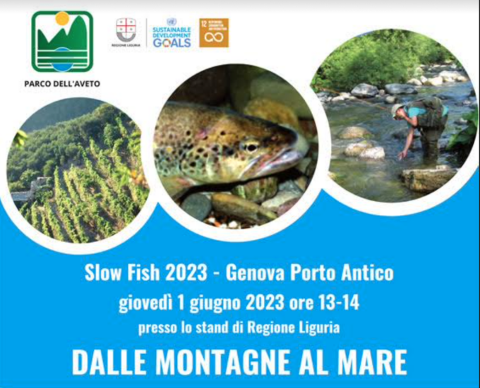Slow Fish 2023, sarà presente anche il Parco dell’Aveto