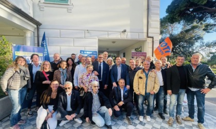 Giovanni Toti a Sestri Levante per sostenere candidato sindaco Diego Pistacchi