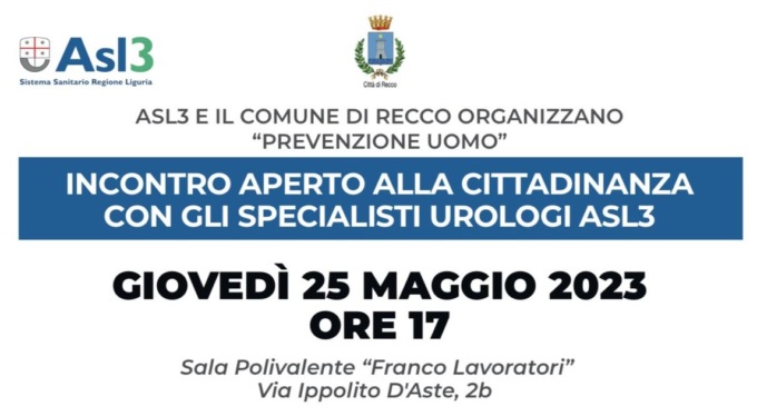 “Prevenzione uomo”, l’incontro