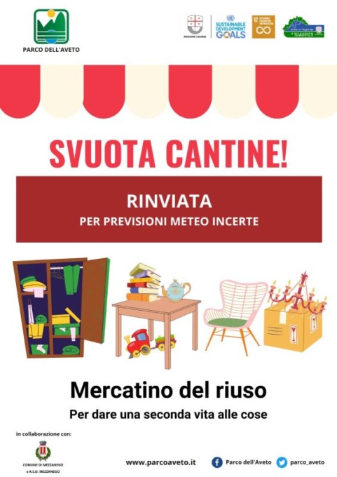Svuotacantine rimandato per maltempo