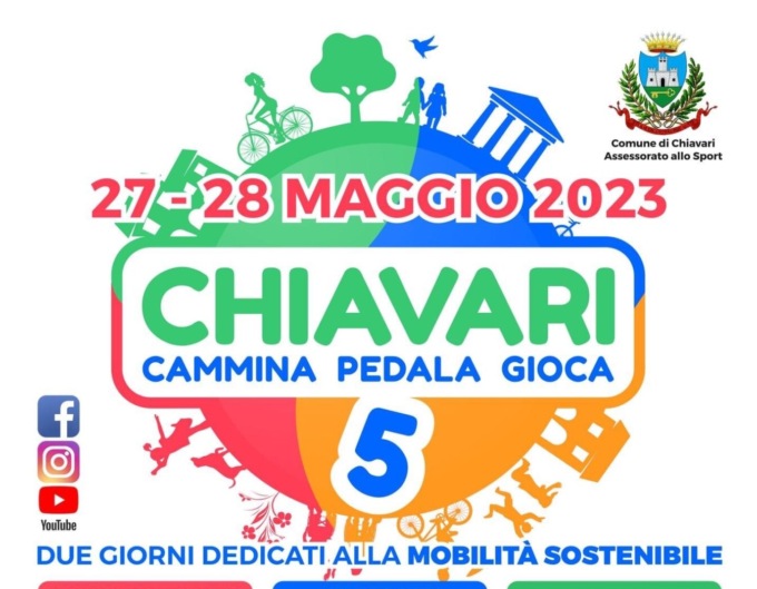 Chiavari, questo fine settimana torna “Cammina, pedala e gioca!”