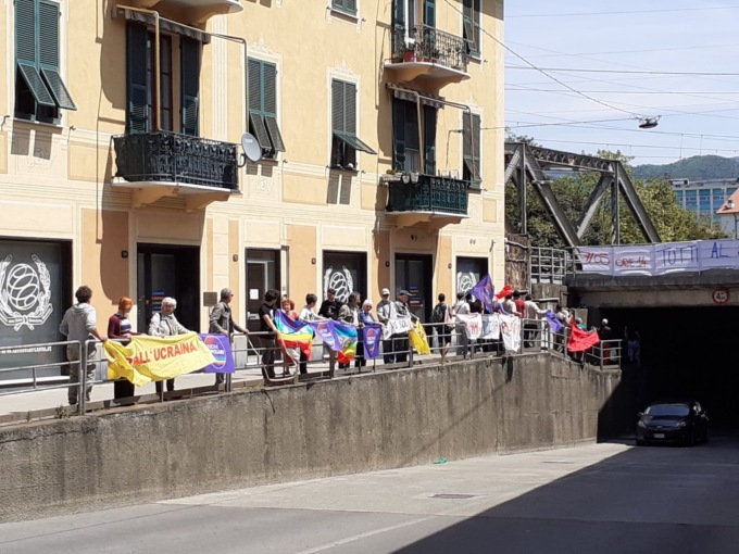 Staffetta per la pace a Sestri Levante