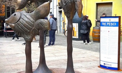 Nuova scultura nel Museo del Parco di Portofino