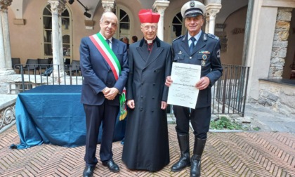 Tassara, comandante dei Vigili di Rapallo, nominato Cavaliere