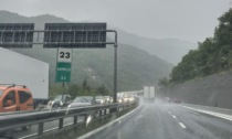 Maltempo in A12, code tra Recco e Genova Nervi