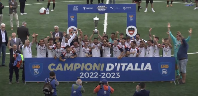 Sestri Levante campione d’Italia di Serie D