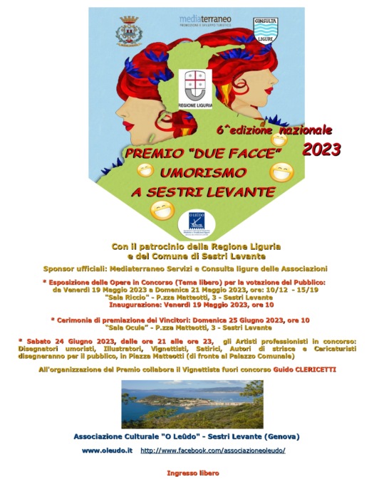 “Premio Due Facce”, conto alla rovescia per l’incoronazione dei vincitori