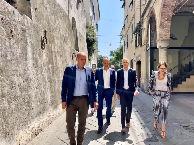 Rettore dell’Università di Genova a Chiavari per un sopralluogo