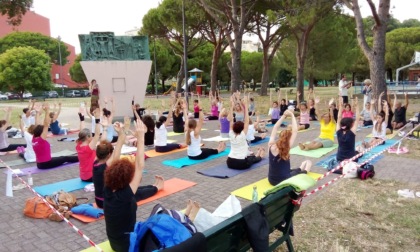 Giornata dello Yoga, successo dell'iniziativa al parco Tigullio