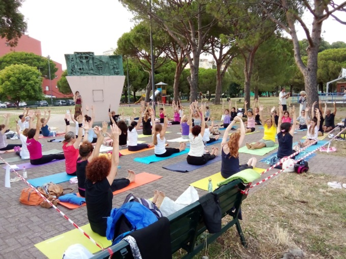 Giornata dello Yoga, successo dell’iniziativa al parco Tigullio
