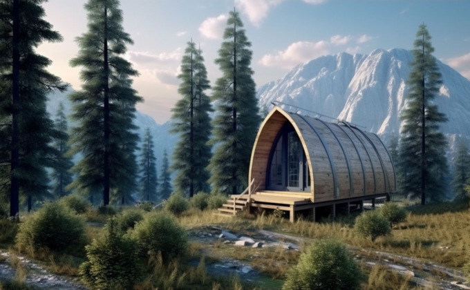 Cosa sono le casette in legno camping pods