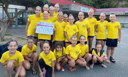 Rapallo Nuoto, ottimi piazzamenti per le ragazze del sincro