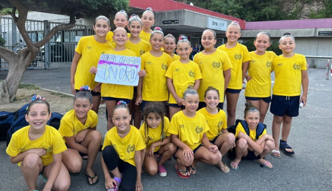 Rapallo Nuoto, ottimi piazzamenti per le ragazze del sincro