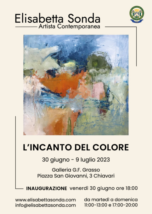 “L’incanto del colore”, la mostra di Elisabetta Sonda