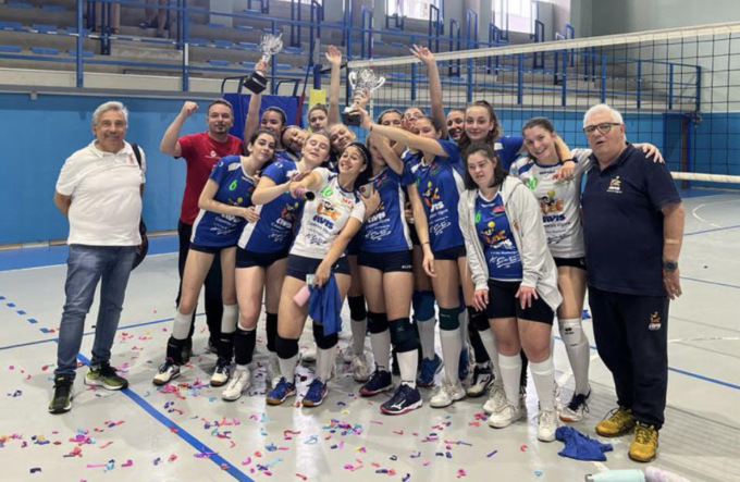 Vbc Casarza Volley, promosse le ragazze della Terza Divisione