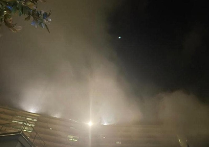 Domato l’incendio al San Martino: si indaga sulle cause