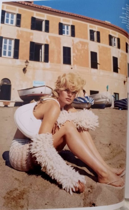 Baia del Silenzio set per Vogue Italia