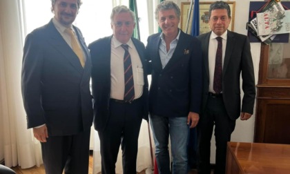 L'ambasciatore del Cile Ennio Vivaldi in visita a Rapallo