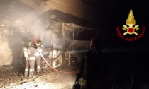 San Martino: pullman incendiato, 18 ricoverati