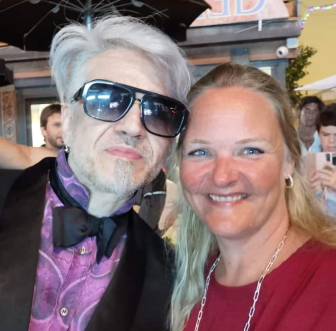 Morgan in vacanza a Moneglia