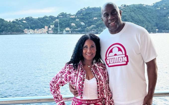 Magic Johnson a Portofino