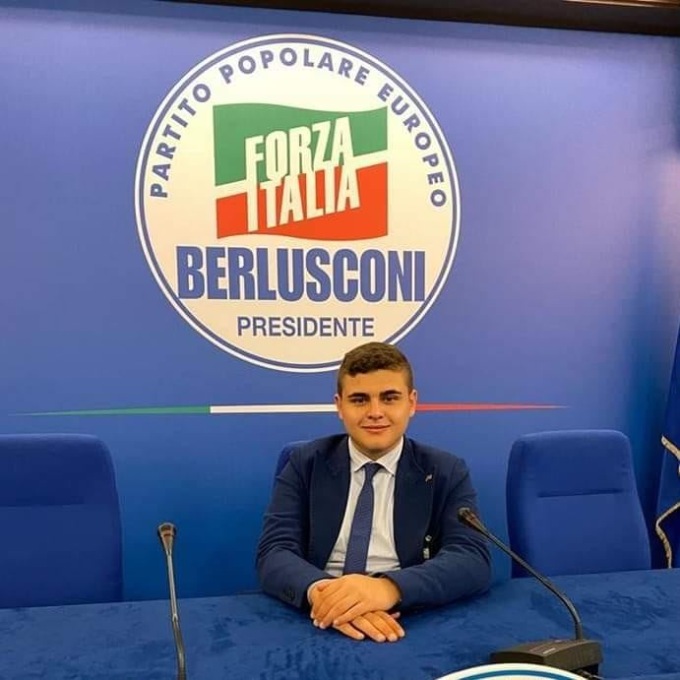 Giacomo Raffo vice coordinatore regionale di Forza Italia Giovani
